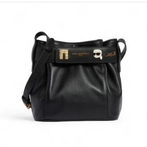 Karl Lagerfeld Paris Newest Black  Shoulder Purse Crossbody Bag